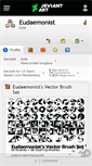 Mobile Screenshot of eudaemonist.deviantart.com