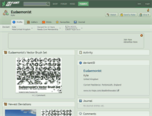 Tablet Screenshot of eudaemonist.deviantart.com