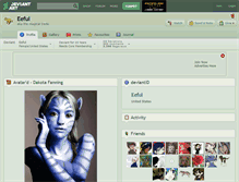 Tablet Screenshot of eeful.deviantart.com