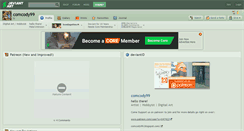 Desktop Screenshot of comcody99.deviantart.com
