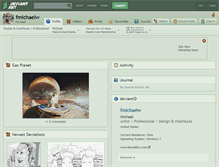 Tablet Screenshot of fmichaelw.deviantart.com
