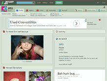 Tablet Screenshot of 3ffi3.deviantart.com