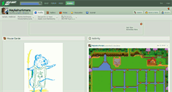 Desktop Screenshot of maykahurkmans.deviantart.com