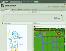 Tablet Screenshot of maykahurkmans.deviantart.com