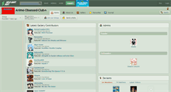 Desktop Screenshot of anime-obsessed-club.deviantart.com