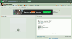 Desktop Screenshot of citrus-sinensis.deviantart.com