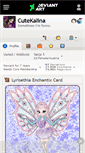 Mobile Screenshot of cutekalina.deviantart.com