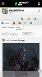 Mobile Screenshot of electriclimo.deviantart.com