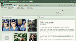 Desktop Screenshot of blue-nicotine.deviantart.com