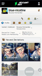 Mobile Screenshot of blue-nicotine.deviantart.com
