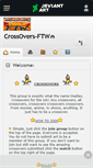 Mobile Screenshot of crossovers-ftw.deviantart.com