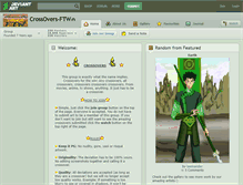 Tablet Screenshot of crossovers-ftw.deviantart.com