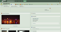 Desktop Screenshot of mayrapicache.deviantart.com