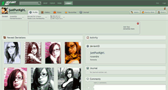 Desktop Screenshot of justpunkgirl.deviantart.com