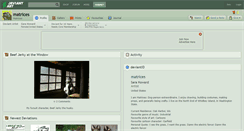 Desktop Screenshot of matrices.deviantart.com