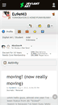 Mobile Screenshot of eu9eni3.deviantart.com