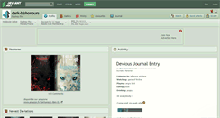 Desktop Screenshot of dark-bishonours.deviantart.com