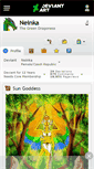 Mobile Screenshot of neinka.deviantart.com