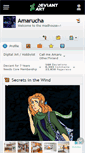 Mobile Screenshot of amarucha.deviantart.com