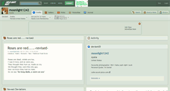 Desktop Screenshot of moonlight1242.deviantart.com
