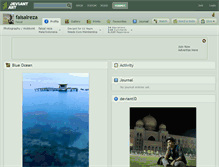 Tablet Screenshot of faisalreza.deviantart.com