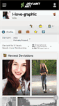 Mobile Screenshot of i-love-graphic.deviantart.com