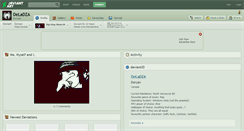 Desktop Screenshot of deladza.deviantart.com