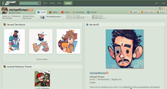 Desktop Screenshot of michaelfirman.deviantart.com
