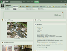 Tablet Screenshot of furious-p.deviantart.com