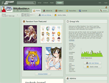 Tablet Screenshot of bittyboobies.deviantart.com