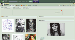 Desktop Screenshot of m0nkiki.deviantart.com
