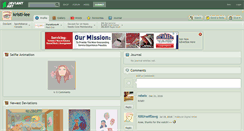 Desktop Screenshot of kristi-lee.deviantart.com
