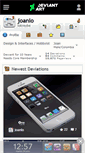 Mobile Screenshot of joanlo.deviantart.com
