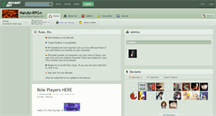 Desktop Screenshot of naruto-rpg.deviantart.com
