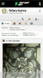 Mobile Screenshot of fallacy-bunny.deviantart.com