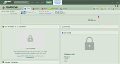 Desktop Screenshot of doublecrash.deviantart.com