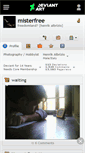 Mobile Screenshot of misterfree.deviantart.com