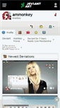 Mobile Screenshot of ammonkey.deviantart.com