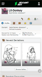 Mobile Screenshot of lil-donkey.deviantart.com