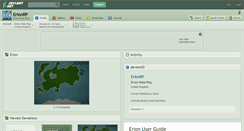 Desktop Screenshot of erionrp.deviantart.com