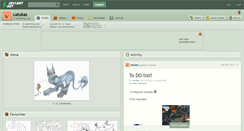 Desktop Screenshot of catukas.deviantart.com