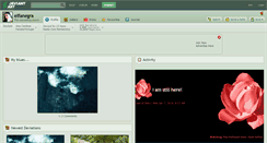 Desktop Screenshot of elfanegra.deviantart.com
