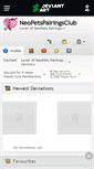 Mobile Screenshot of neopetspairingsclub.deviantart.com