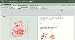 Desktop Screenshot of melonkitten.deviantart.com
