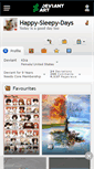 Mobile Screenshot of happy-sleepy-days.deviantart.com