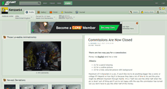 Desktop Screenshot of kenzoe64.deviantart.com