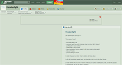 Desktop Screenshot of hecateslight.deviantart.com