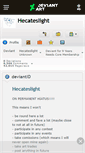 Mobile Screenshot of hecateslight.deviantart.com