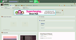 Desktop Screenshot of alitheia.deviantart.com