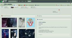 Desktop Screenshot of little-ladybee.deviantart.com